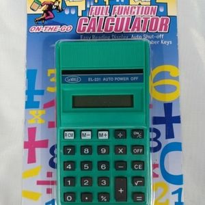 LeWorld Electronic Calculator Model EL-231 Auto Power Off/ READ Description